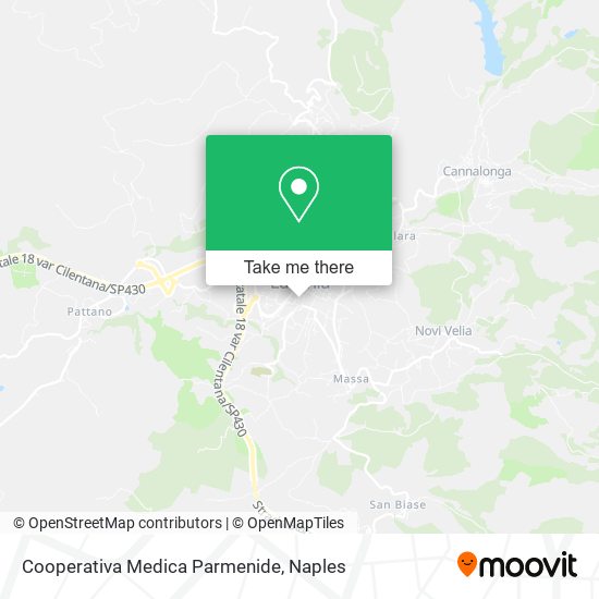 Cooperativa Medica Parmenide map