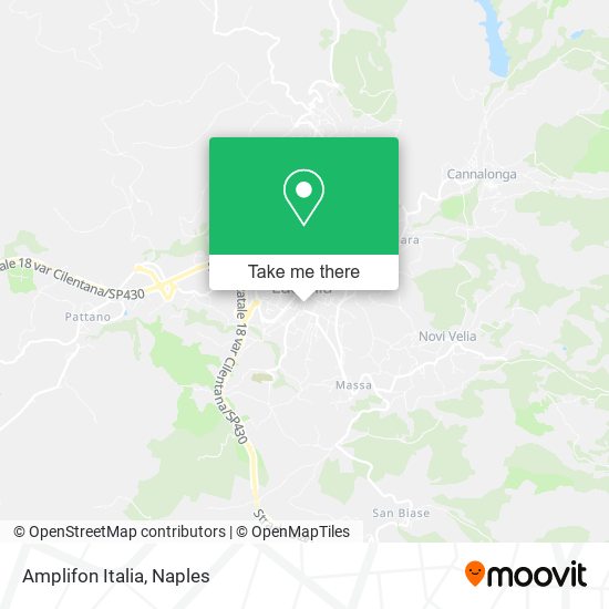 Amplifon Italia map