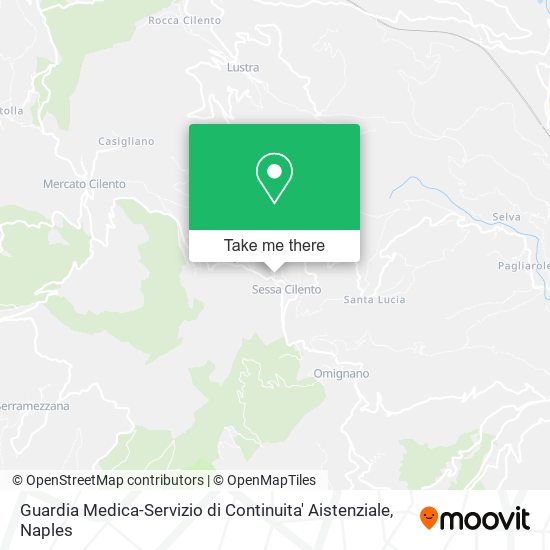 Guardia Medica-Servizio di Continuita' Aistenziale map