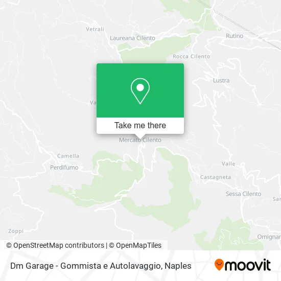 Dm Garage - Gommista e Autolavaggio map