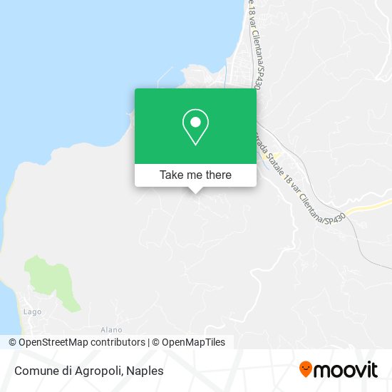Comune di Agropoli map