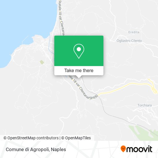 Comune di Agropoli map