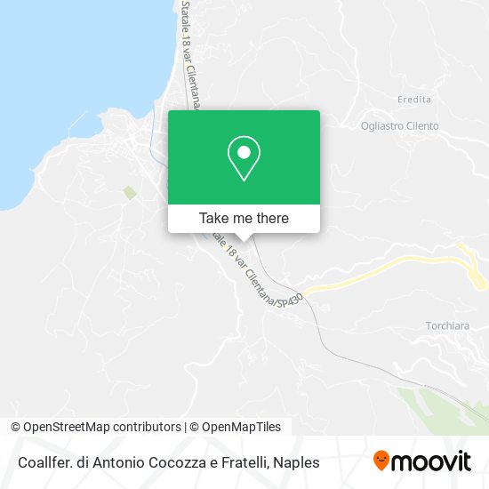 Coallfer. di Antonio Cocozza e Fratelli map