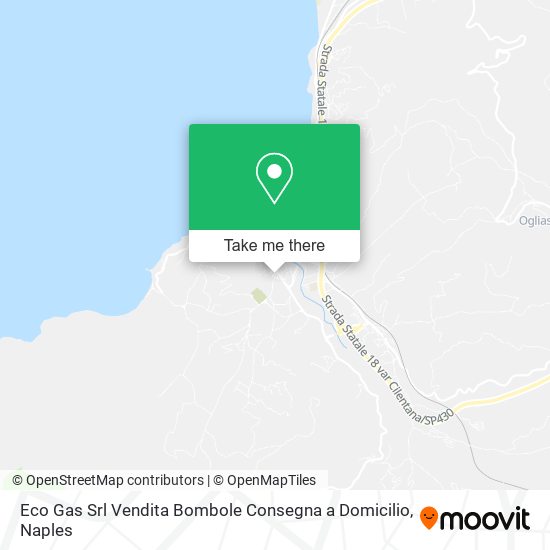 Eco Gas Srl Vendita Bombole Consegna a Domicilio map