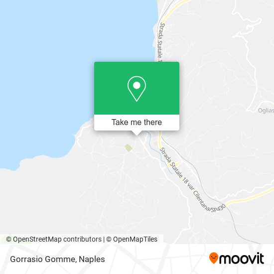 Gorrasio Gomme map