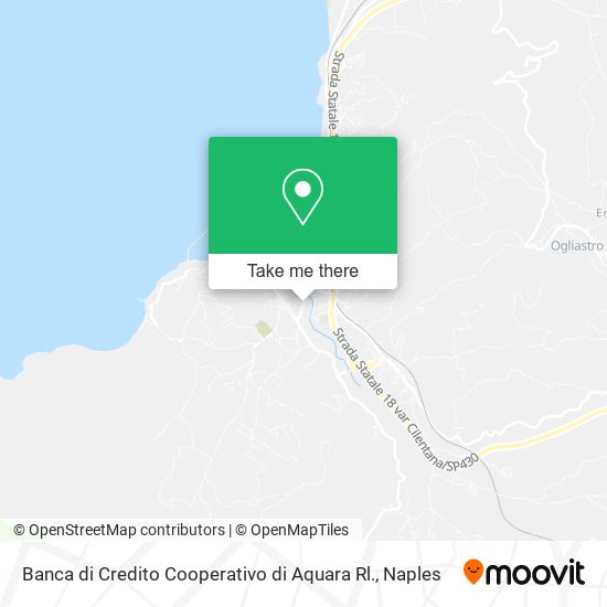 Banca di Credito Cooperativo di Aquara Rl. map