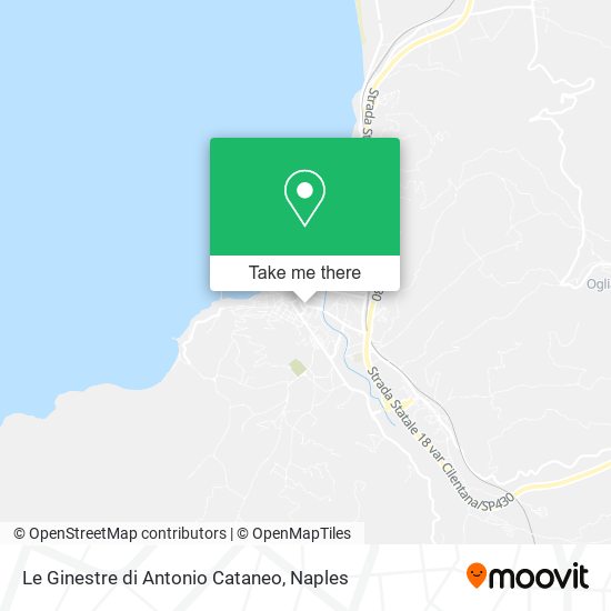 Le Ginestre di Antonio Cataneo map