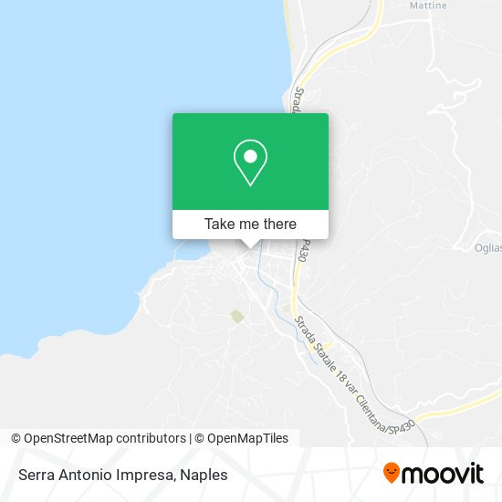 Serra Antonio Impresa map