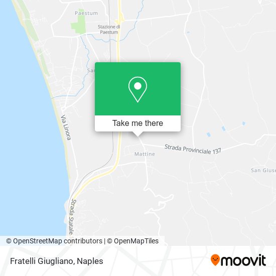 Fratelli Giugliano map