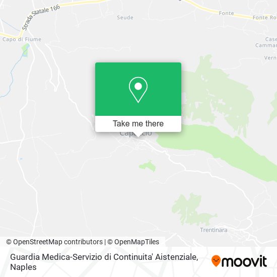 Guardia Medica-Servizio di Continuita' Aistenziale map