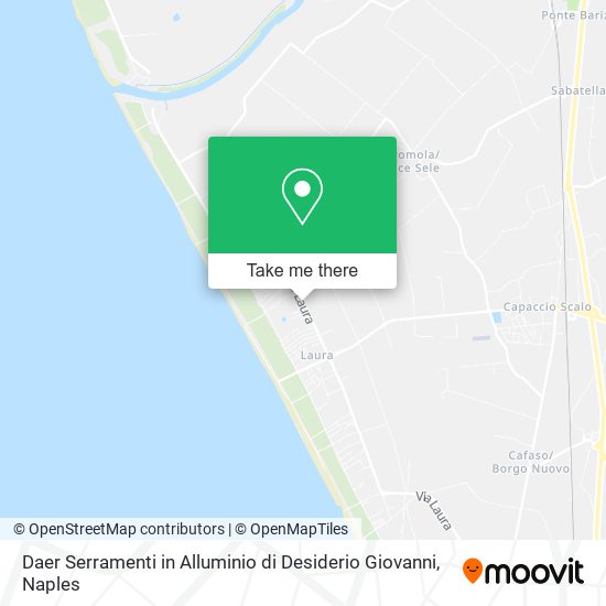 Daer Serramenti in Alluminio di Desiderio Giovanni map