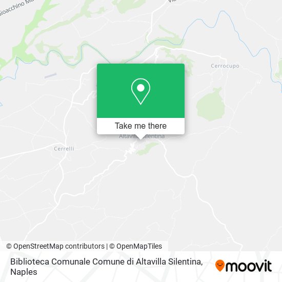 Biblioteca Comunale Comune di Altavilla Silentina map