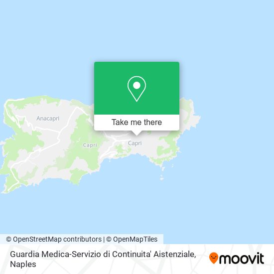 Guardia Medica-Servizio di Continuita' Aistenziale map