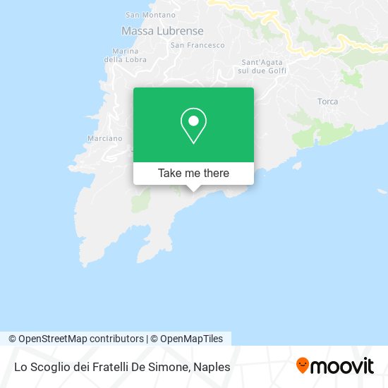 Lo Scoglio dei Fratelli De Simone map