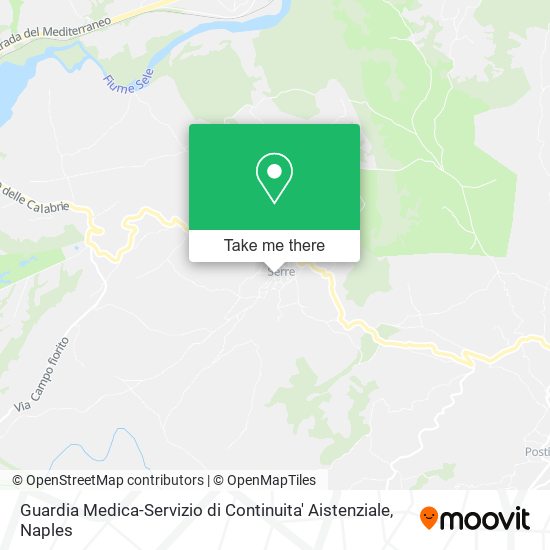 Guardia Medica-Servizio di Continuita' Aistenziale map