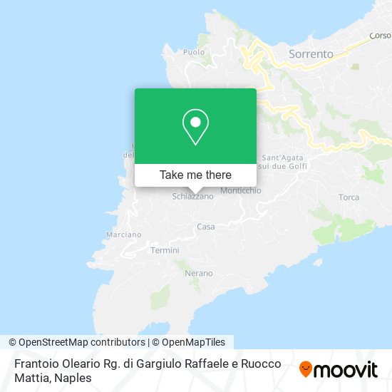 Frantoio Oleario Rg. di Gargiulo Raffaele e Ruocco Mattia map