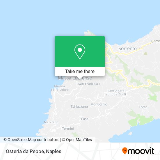 Osteria da Peppe map