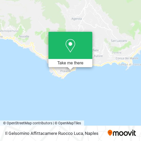 Il Gelsomino Affittacamere Ruocco Luca map