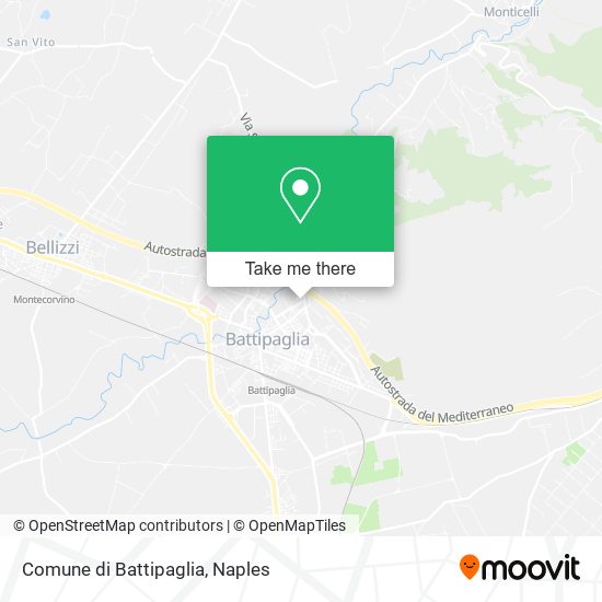 Comune di Battipaglia map