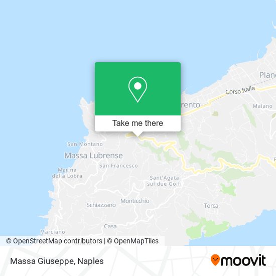 Massa Giuseppe map