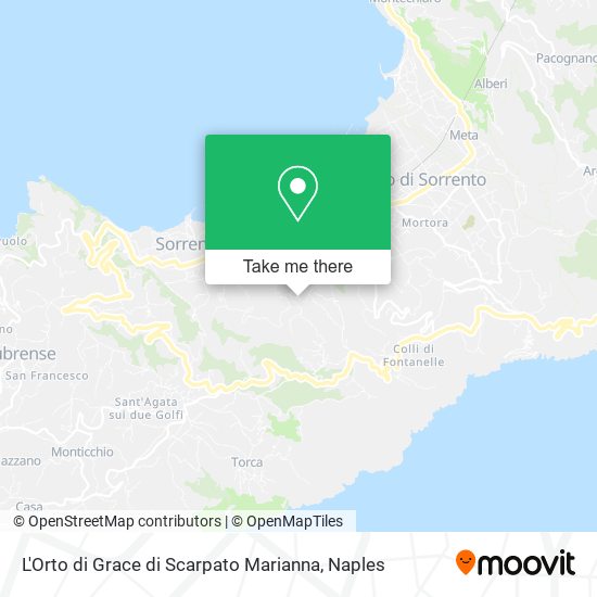 L'Orto di Grace di Scarpato Marianna map