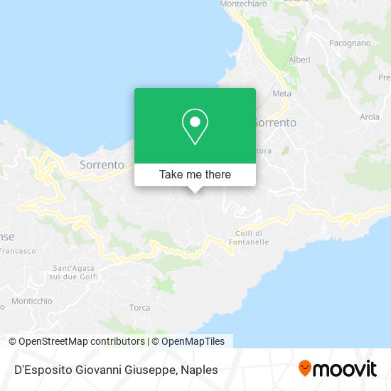 D'Esposito Giovanni Giuseppe map