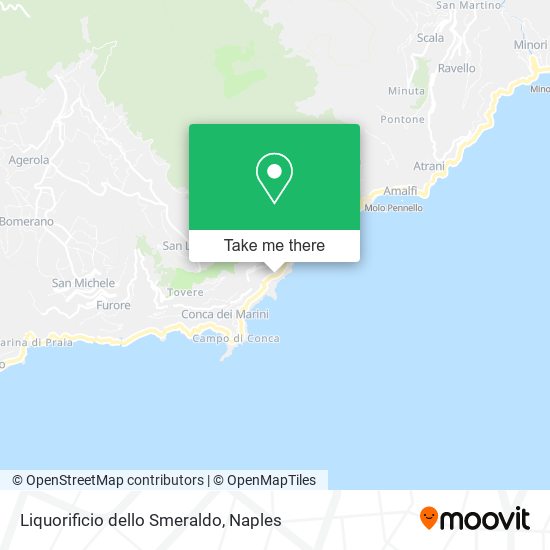 Liquorificio dello Smeraldo map