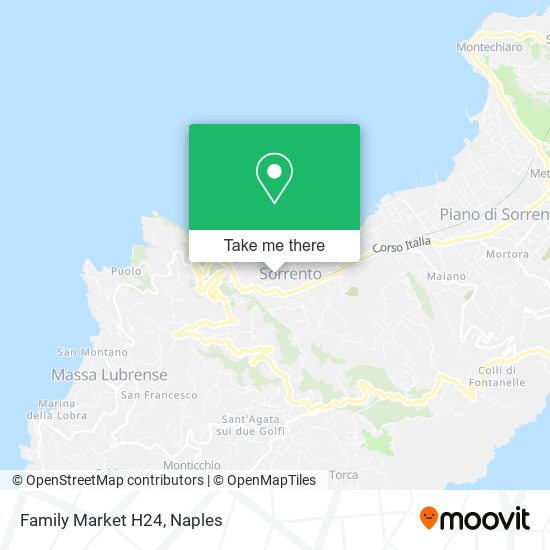 Family Market H24 map
