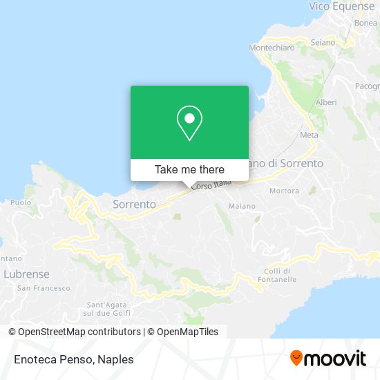 Enoteca Penso map