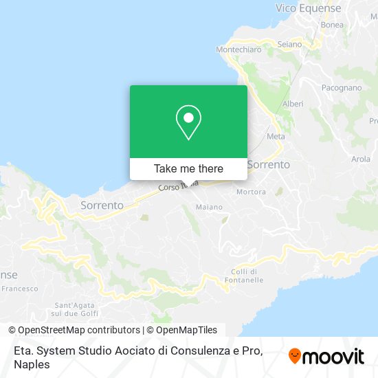 Eta. System Studio Aociato di Consulenza e Pro map