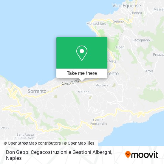 Don Geppi Cegacostruzioni e Gestioni Alberghi map