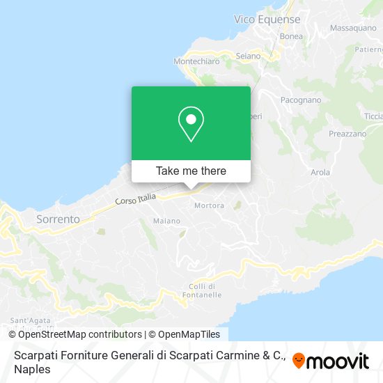 Scarpati Forniture Generali di Scarpati Carmine & C. map