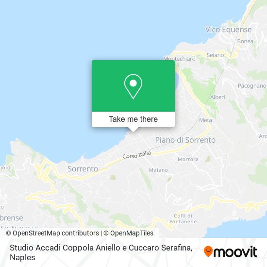 Studio Accadi Coppola Aniello e Cuccaro Serafina map