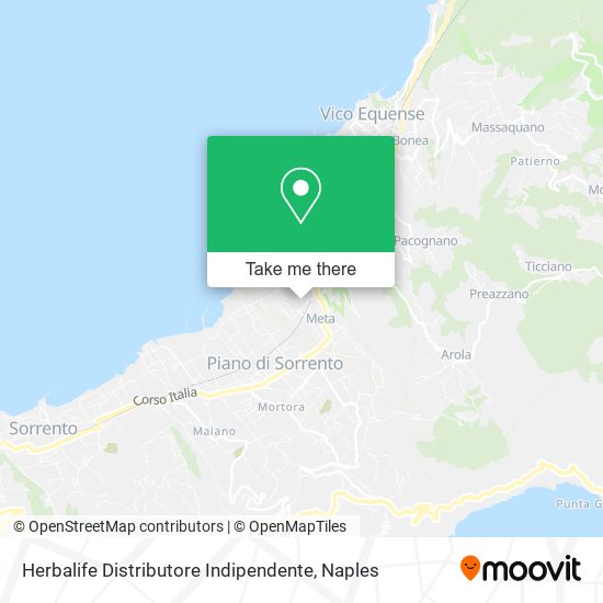 Herbalife Distributore Indipendente map