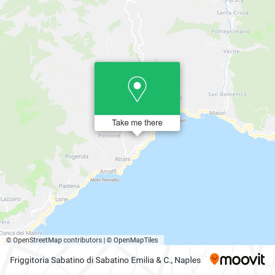 Friggitoria Sabatino di Sabatino Emilia & C. map