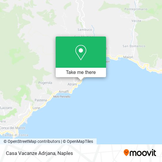 Casa Vacanze Adrjana map