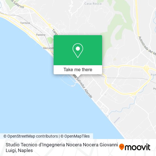 Studio Tecnico d'Ingegneria Nocera Nocera Giovanni Luigi map