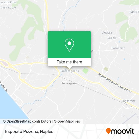 Esposito Pizzeria map
