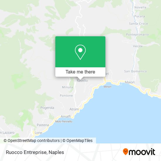 Ruocco Entreprise map