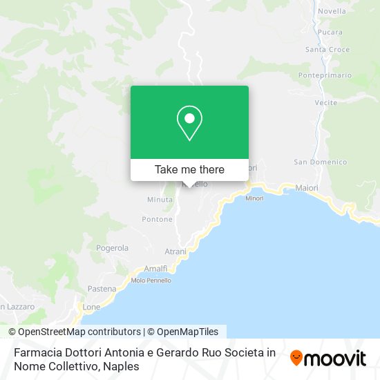 Farmacia Dottori Antonia e Gerardo Ruo Societa in Nome Collettivo map