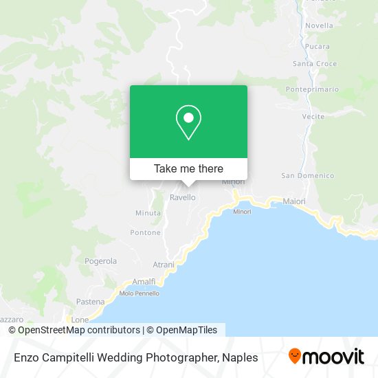 Enzo Campitelli Wedding Photographer map