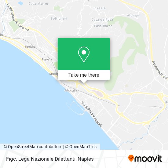 Figc. Lega Nazionale Dilettanti map