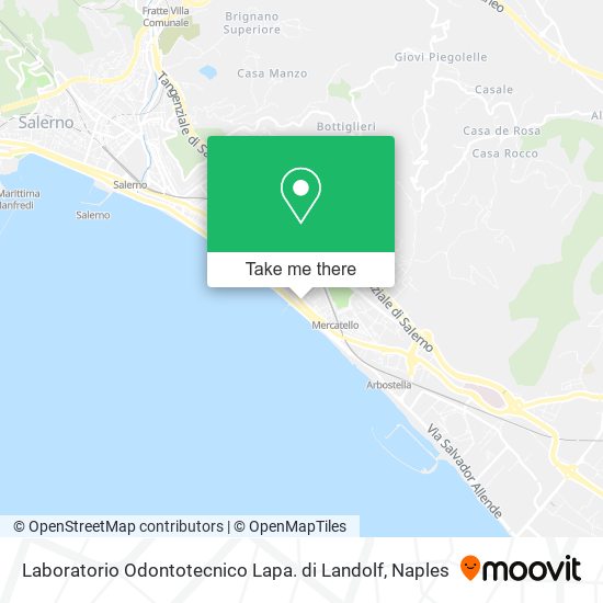 Laboratorio Odontotecnico Lapa. di Landolf map