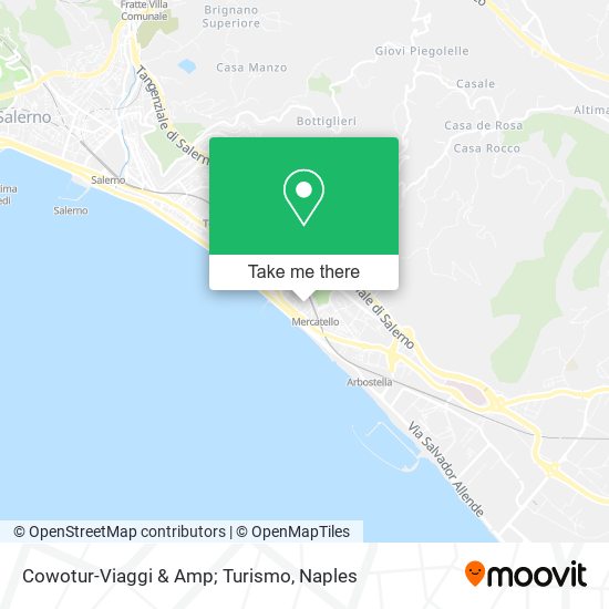 Cowotur-Viaggi & Amp; Turismo map