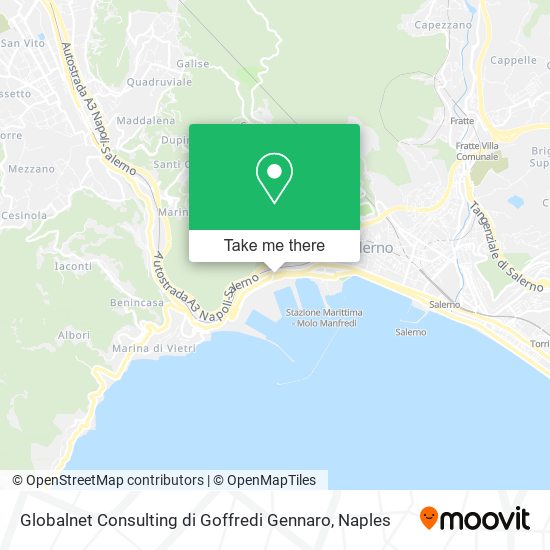 Globalnet Consulting di Goffredi Gennaro map
