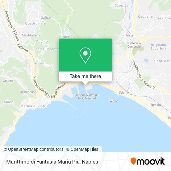 Marittimo di Fantasia Maria Pia map