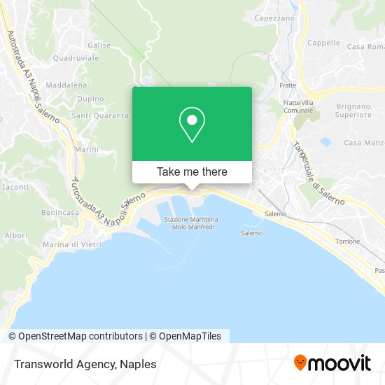 Transworld Agency map