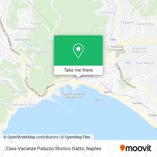 Casa Vacanze Palazzo Storico Gatto map