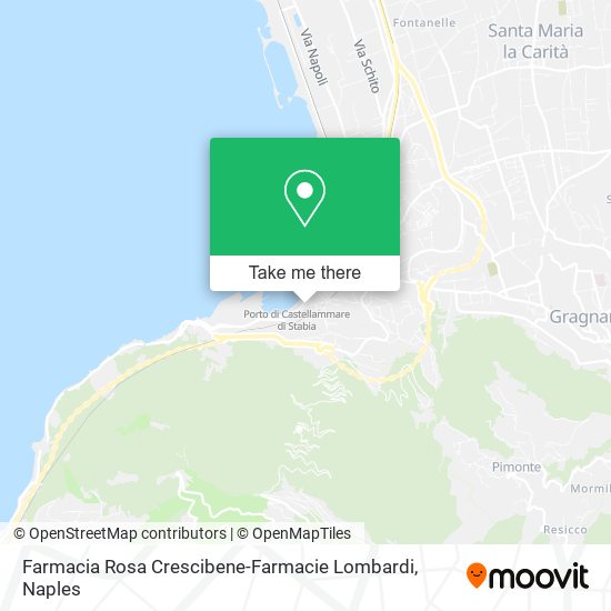 Farmacia Rosa Crescibene-Farmacie Lombardi map