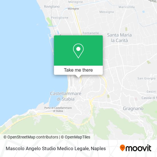 Mascolo Angelo Studio Medico Legale map